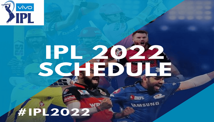 IPL 2022 schedule time table
