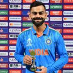 virat kohli with man of the match